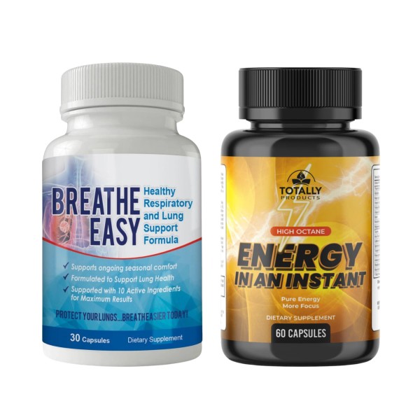 Totally Products Lung Cleanse Detox Healthy Respiratory System & Energy