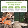 THE MINGO Marker Firewood Measuring Tool - Chainsaw Firewood Marking