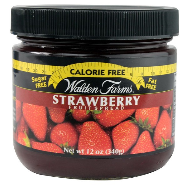 Walden Farms Strawberry Fruit Spread, 12 Ounce - 6 per case.