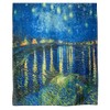 GFM® Silk Blend Painting Based Scarf (Van Gogh -Starry Night