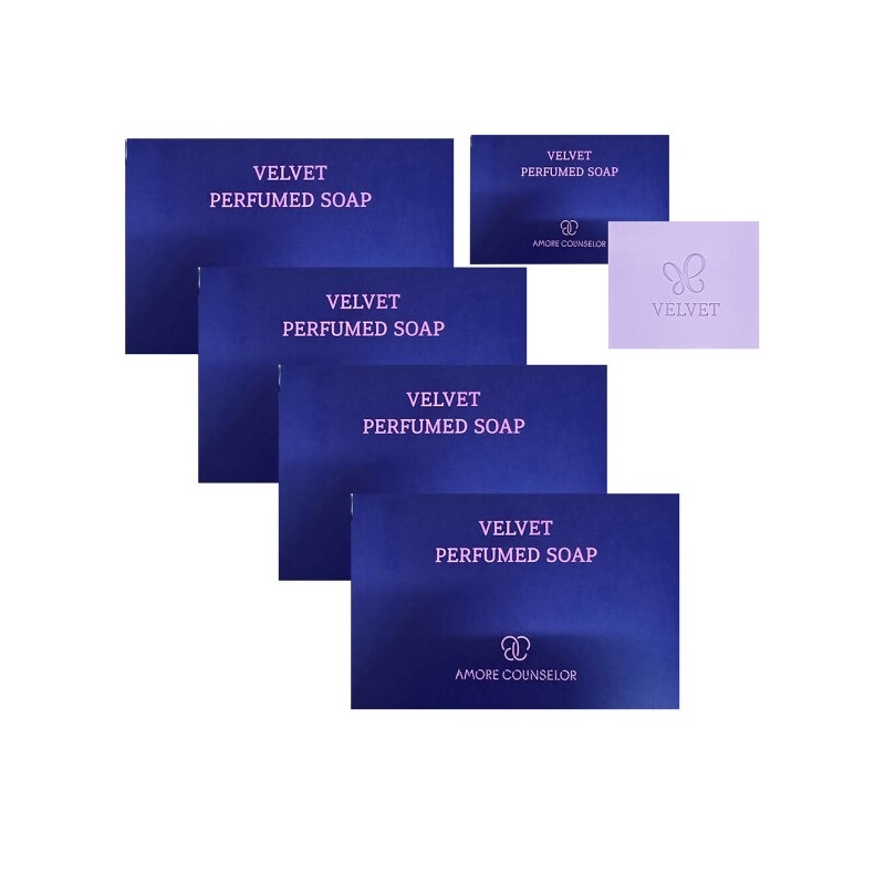 Amore Counselor Velvet Perfumed Soap 80g x 5 / 아모레