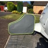 Drawbar Cover Caravan, Universal Drawbar Protective Cover, Adjustable Strap Buckles,