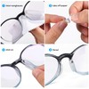 SMARTTOP Upgraded Eyeglasses Silicone Nose Pads, 10pairs 2mm Air Chamber