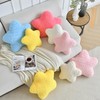 ZCNYCLAM Star Pillow, 14.9" Star Shaped Plush Pillow for Couch