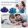 Gear Ball Fidget, 3D Printed Gear Spinning Ball Fidget Toy,