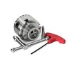 2-3/4 Inch Wood Lathe Chuck,4-Jaw Precision Self-Centering Keyed Lathe Chuck,Wood