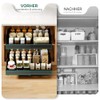 Warmiehomy Telescopic Drawer, Extendable Cupboard Organiser, Expandable Storage Space in
