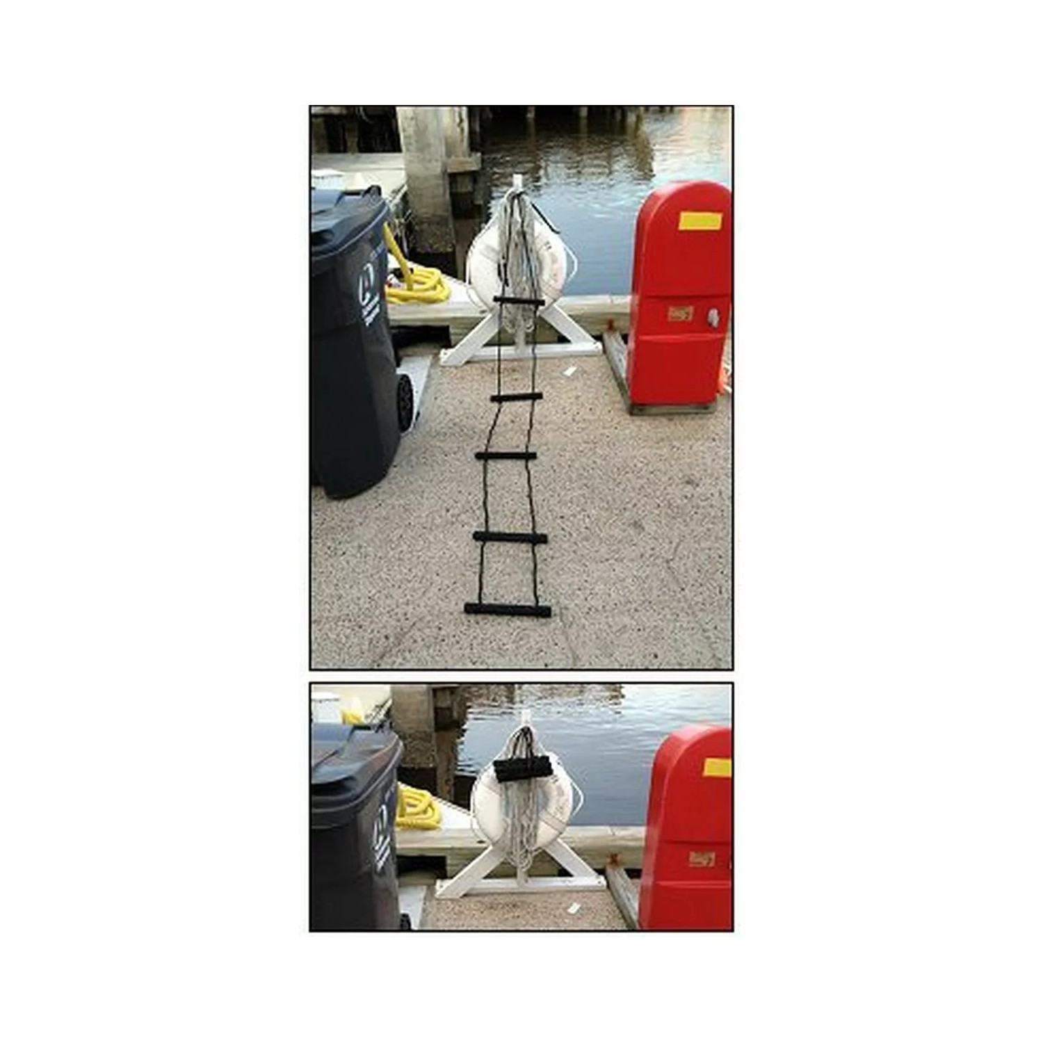 EZ Riser Products LADDER 5 STEP FOR A BOAT OR DOCK - ibspot.com