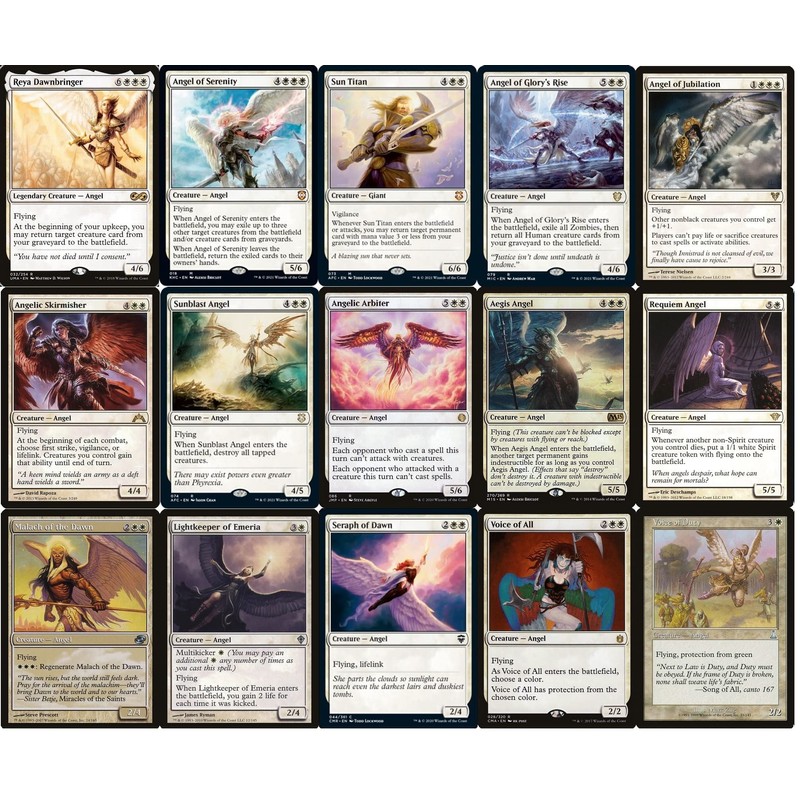 Angel Commander Deck - Custom Built - Elite - MTG