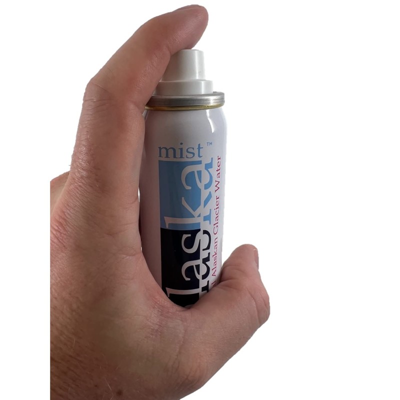 Alaska Mist Spray- Vitalizing Natural Glacier Water- Refreshing hydration moisturizer-