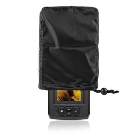 Fishfinder Cover,Depth Finder 210D Oxford Fabric Waterproof Sun Protection for 3-4 Inches Models,Protects Your Screen and Device from Sun and Adverse Weather Damage (3-4 Inches)