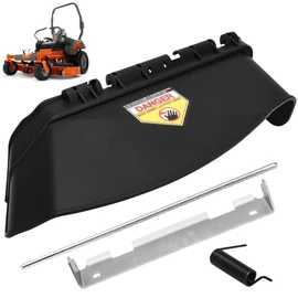 FENXDN 631-05058 631-05162 Chute Assembly Compatible with Cub Cadet/Troy-Bilt 54" Deck, Fits GT1554, 2550, 1550 Slt, RZT-L54KH, RZT-L50KH, RZT-L50KW, RZT-L54KW, RZT-S50, RZT-S54, 54 XP, 50 XP Model