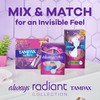 Tampax Tampax Radiant Tampons Multipack, Regular/Super Absorbency, with Leakguard Braid,