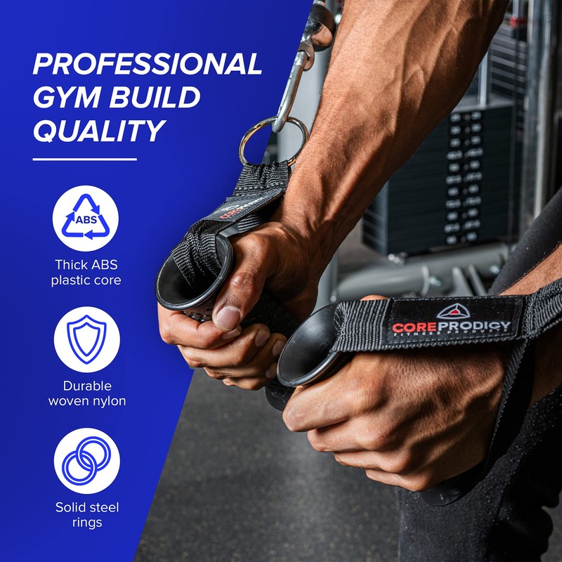 Core Prodigy Asas de ejercicio resistentes – Accesorios de agarre