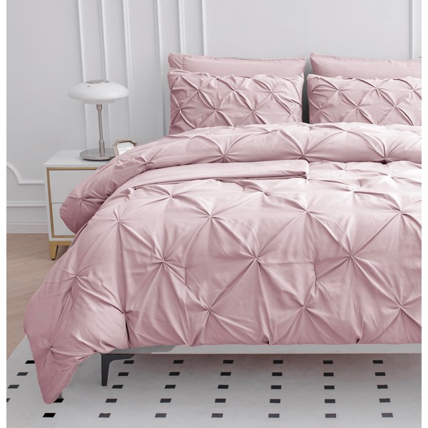 Lane Linen Cal King Comforter Set, 7 Piece Cal King