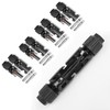 YAODHAOD Solar Plugs, 5 Pairs 1000V 30A Male/Female Solar Adapter