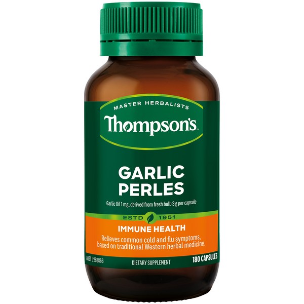 Thompson's Garlic Perles Capsules 180