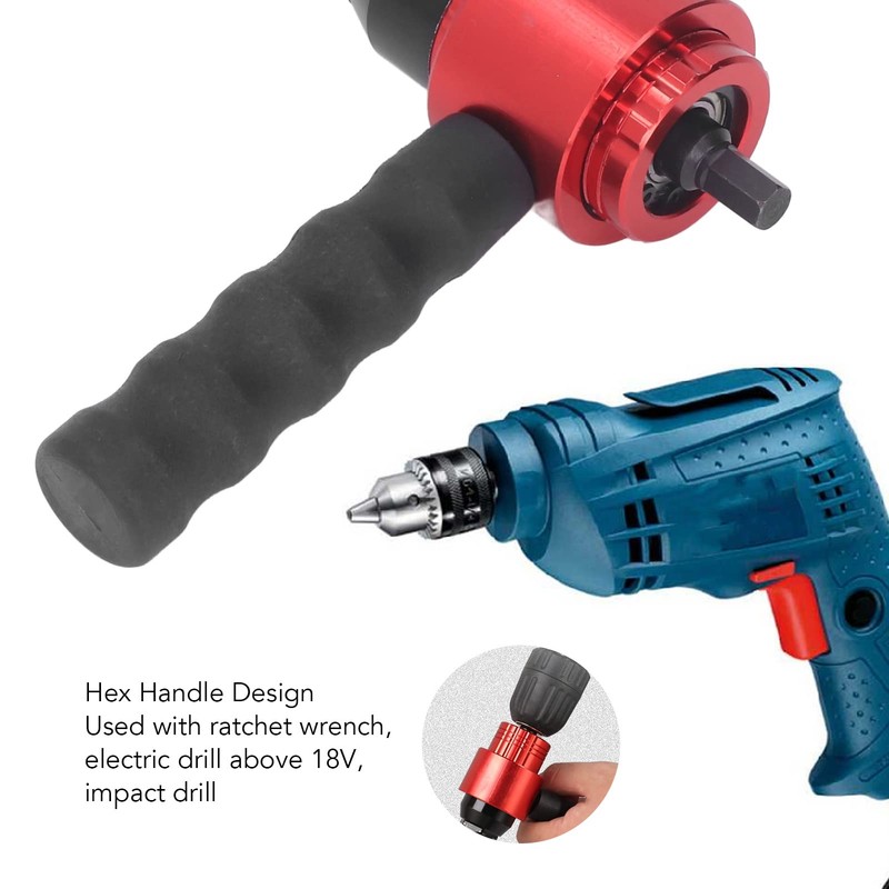 Rivet Nut Tool, Manual Automatic Nut Adapter, Rivet Nut Drill