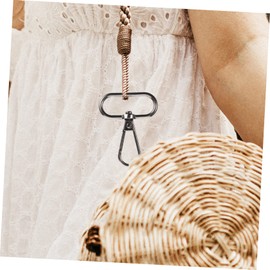 STOBOK Versatile DIY Craft Clasp 15pcs Lobster Buckle for DIY Necklace Anklet Keyring