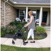 Walker Equate Rolling Walker For Seniors Rollator Walker with Seat