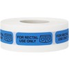 for Rectal Use Only Medical Healthcare Labels 0.5 x 1.5