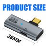 tunghey 2-in-1 Type C 3.2 OTG Splitter, USB C to