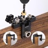 3 in 1 Dowel Jig Drill Kit Multi-Function Self Centering