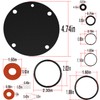 905111 Complete Rubber Repair Kit Fit for Febco Backflow 825Y