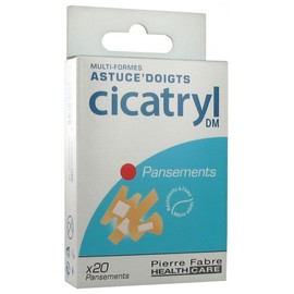 Pierre Fabre Health Care Cicatryl Finger Tip 20 Dressings