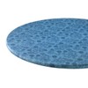 Home-Style Kitchen The Kathleen Vinyl Elasticized Table Cover Blue