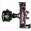 Sarini 5 Pin Compound Bow Sight,Archery Bow Sight,Black Aluminum Alloy
