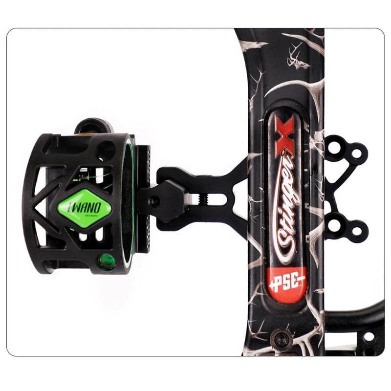 Sarini 5 Pin Compound Bow Sight,Archery Bow Sight,Black Aluminum Alloy