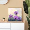 HSENJT Diamond DIY Painting Kits Purple Dandelion,Flowers Diamond Art Craft