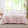 Kozyhvn Pink King Size Comforter Set, Reversible Bedding Set, 7-Piece