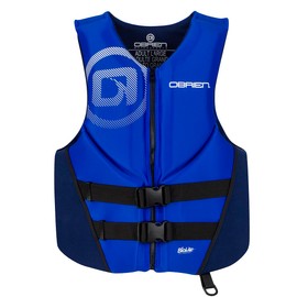 O'Brien Men's Traditional Neoprene USCGA Life Jacket, Blue, Large