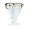 JewelryNanny Artsy Face Eyeglass Holder Stand - Sculpted Nose for