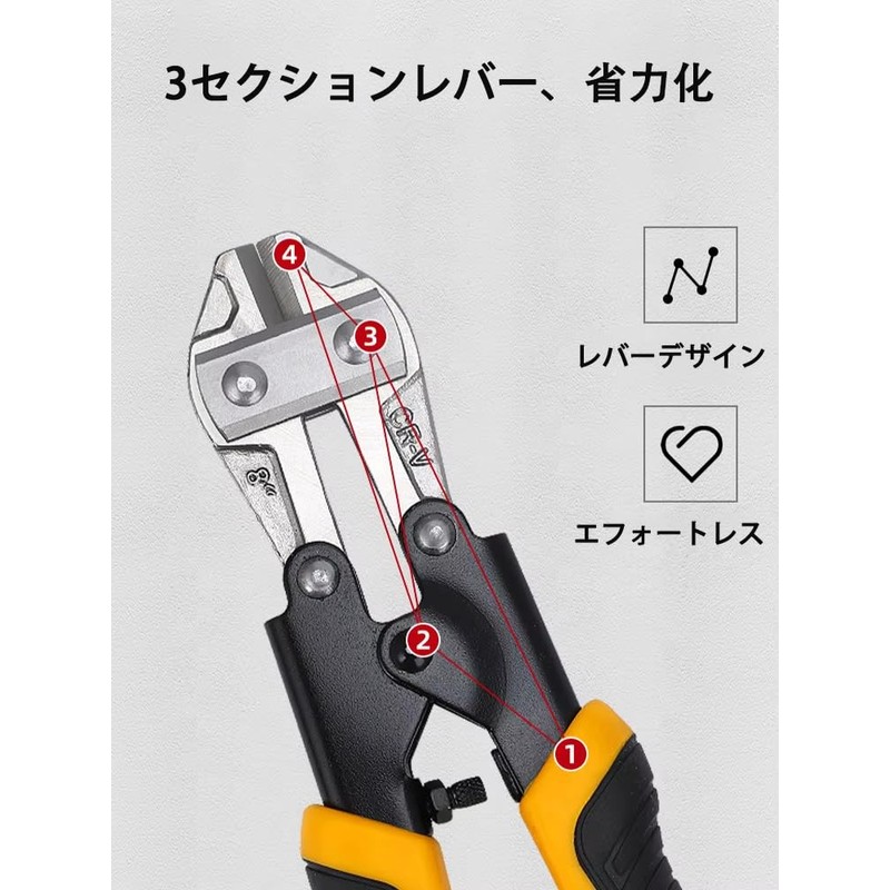 Metal Pipe Cutter Chrome Vanadium Steel Sharp Cutting Bicycle Chain