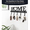 WIPHANY Key Holder Hooks Organizer Hanger Rack Wall Mounted with
