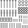 deleyCON VESA Screw Set 66 Pieces for TV Bracket Wall