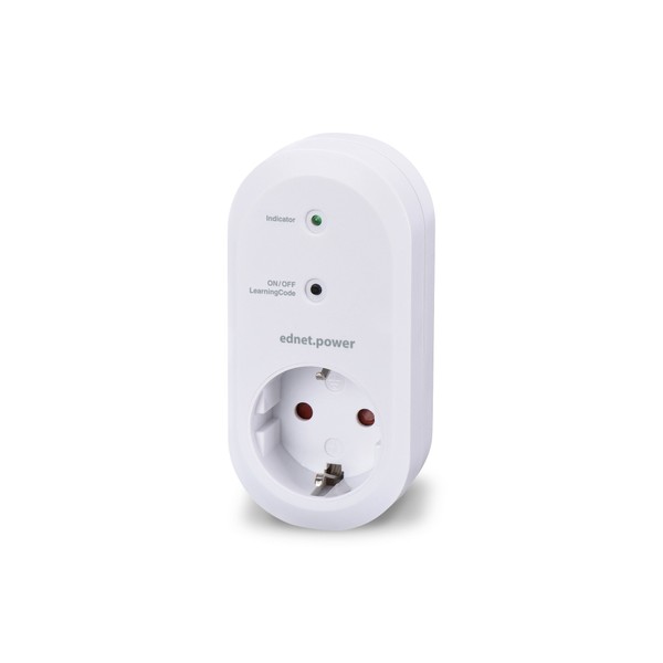 ednet Smart-Home - Funk-Steckdose - Innenbereich - Schaltleistung 3680 W