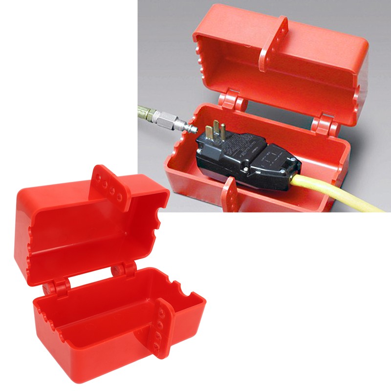 Electrical Plug Lock 5mm Wall Thickness Industrial Power Outlets Plug