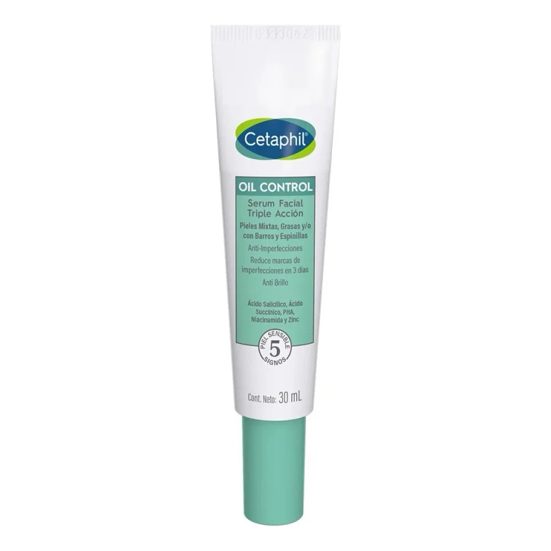 Cetaphil Oil Control Serum Facial 30ml Con Ácido Salicílico Grasa