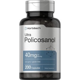 Horbach Policosanol 40 mg 200 cápsulas