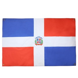 AZ FLAG Dominican Republic Flag 150 x 90 cm with 4 Eyelets Dominican Flag for Balcony or Wall