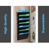 1InTheHome Expandable Wall File Organizer, Letter-Sized,"7 Pocket, Black"