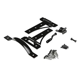 National Hardware Transitional Gate Kit N109-314 with Gate Latch, Gate Hinges, and Gate Pull
