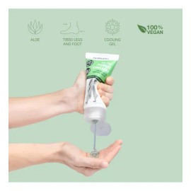 Gel Refrescante Babaria Para Piernas Y Pies Con Aceite De Ri