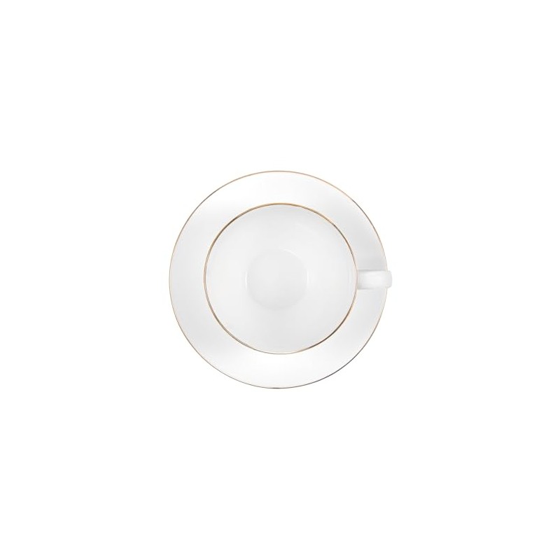 Maxwell & Williams White Gold Cup & Saucer 260ML Gold