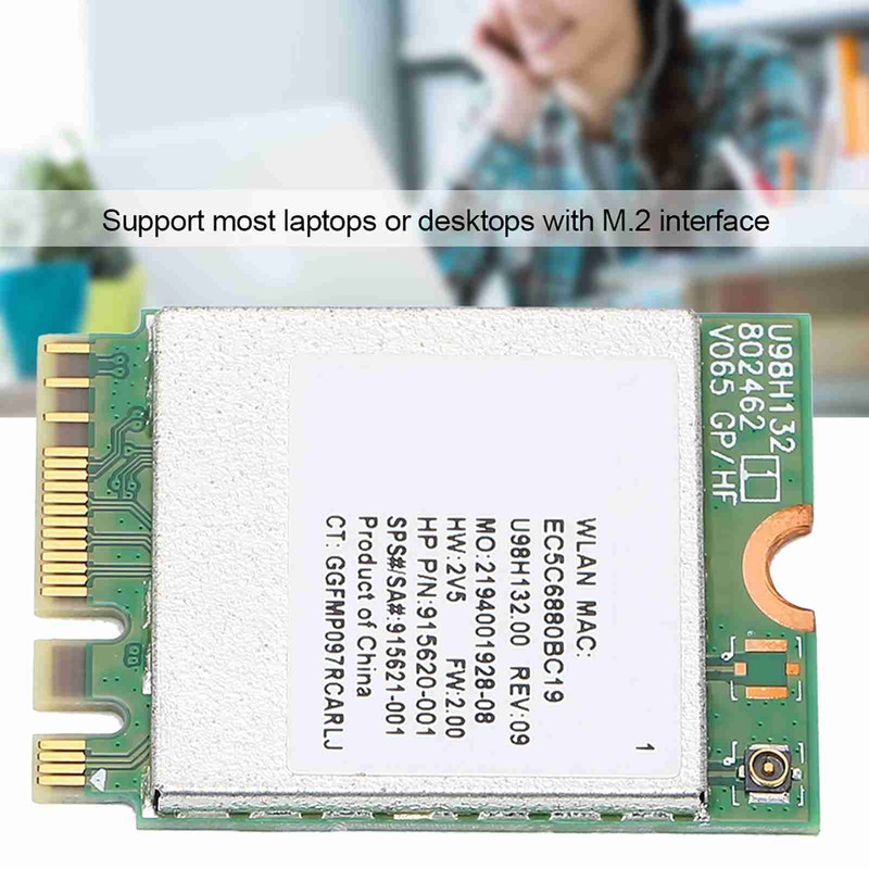AC Wireless Network Card 433M HighSpeed Transmission for Laptops Desktops