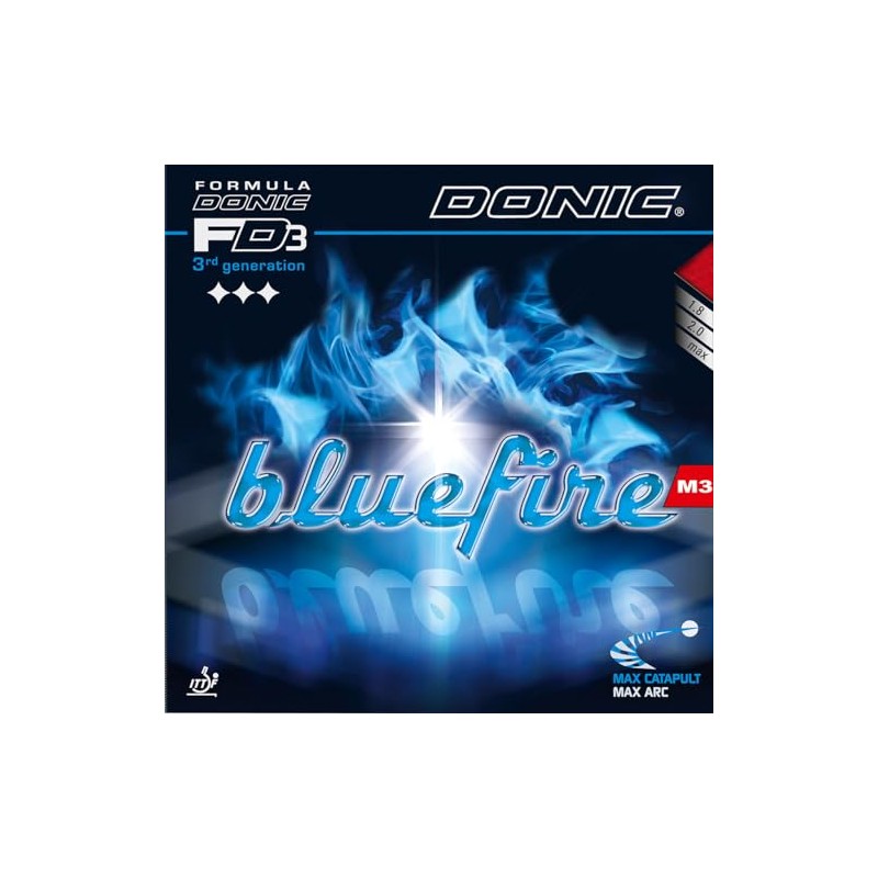 DONIC Rubber Bluefire M3 Red 1.8 mm